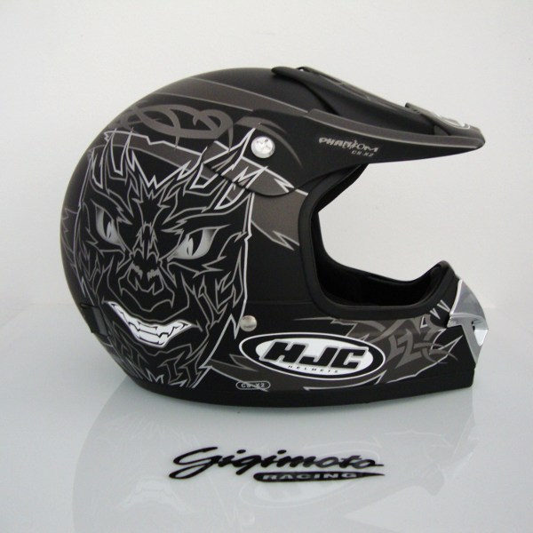 Casco HJC Phantom CS-X2 Fuoristrada grigio