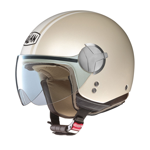 Casco Nolan N20 Traffic Caribe Plus pearl ivory