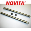 Coppia steli forcella DM d. 28 acciaio inox