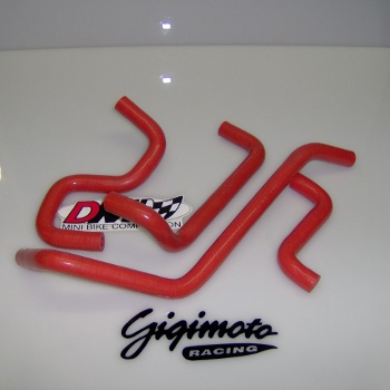 Tubi radiatore sagomati in silicone rosso DM